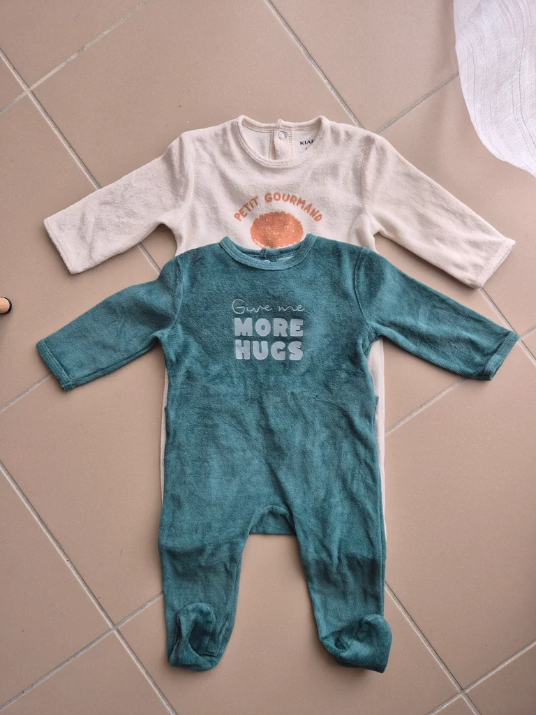 Lote de 2 pijamas / dormir bien / mono-halo – photo 2
